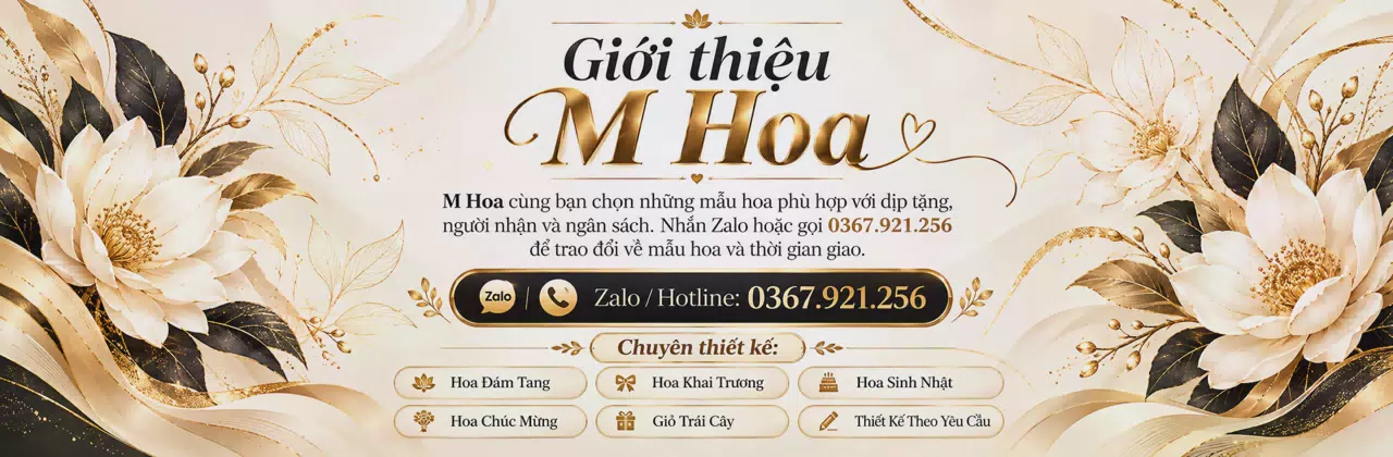Ảnh bìa Shop hoa tươi Phường Trần Nhân Tông Hải Phòng - Để lời nhắn thêm dịu dàng